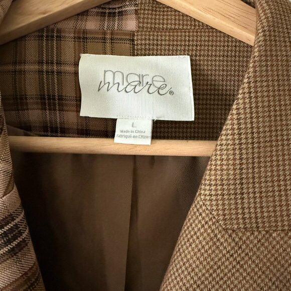 Mare Mare Mixed Print Blazer - Picture 2 of 4